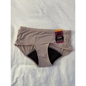 NEW Maidenform Moderate Period Hipster Panty Beige Women's Size Small DMLBSL